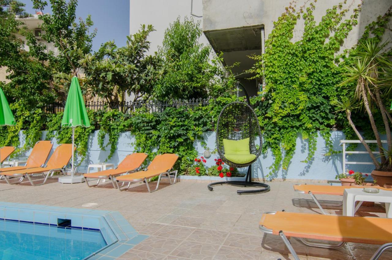 Emilia Hotel Apartments Rethymno  ภายนอก รูปภาพ